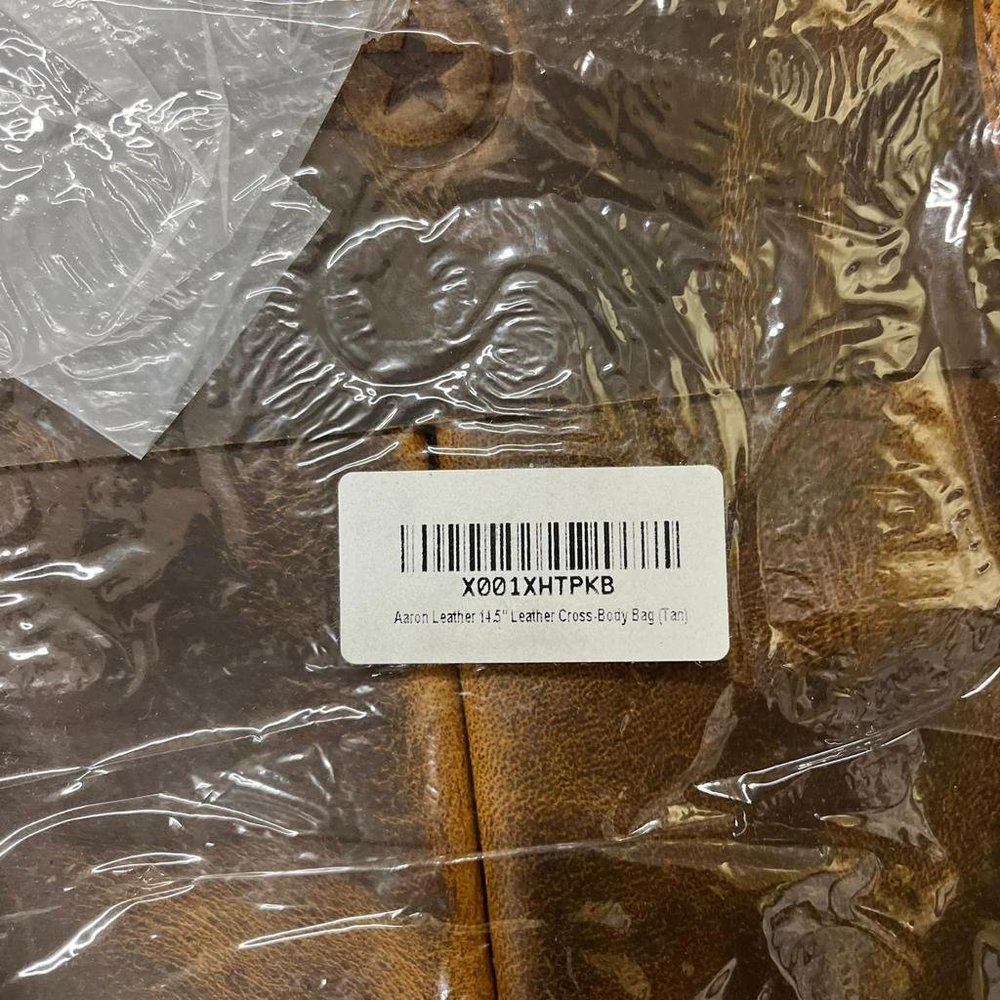 NWT Aaron Leather Goods 1pc bag - Picture 10 of 11